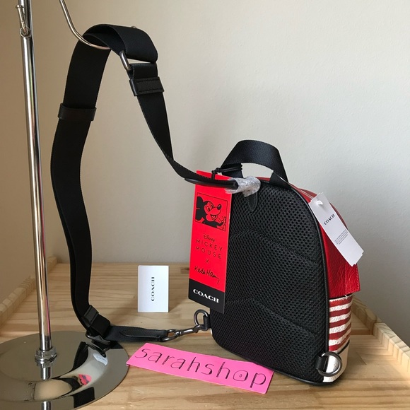 ✅Coach Mickey Mouse Mini Backpack Crossbody - Picture 2 of 14